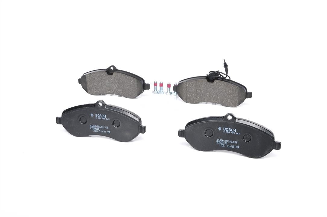 Brake pad set Bosch 0 986 494 163