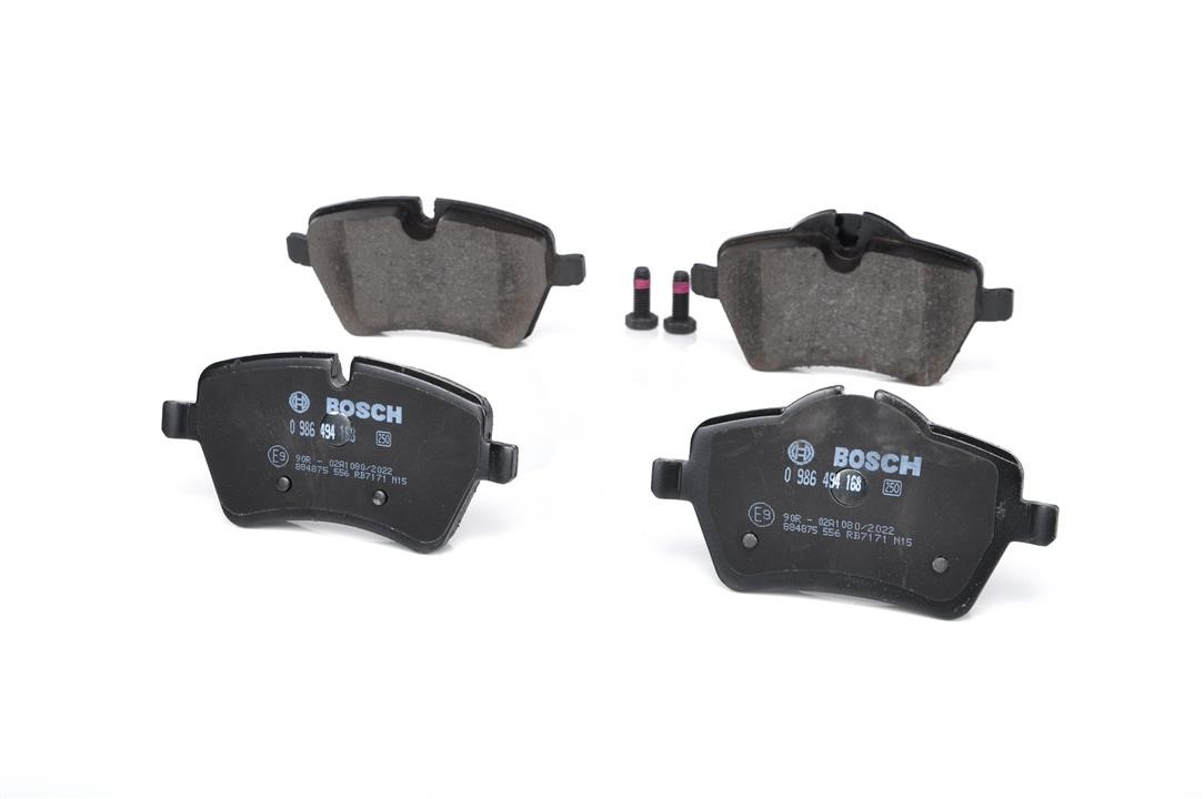 Brake pad set Bosch 0 986 494 168