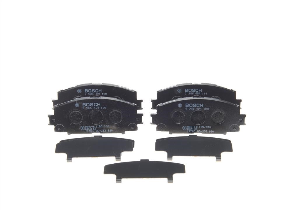 Bosch Brake pad set – price 114 PLN