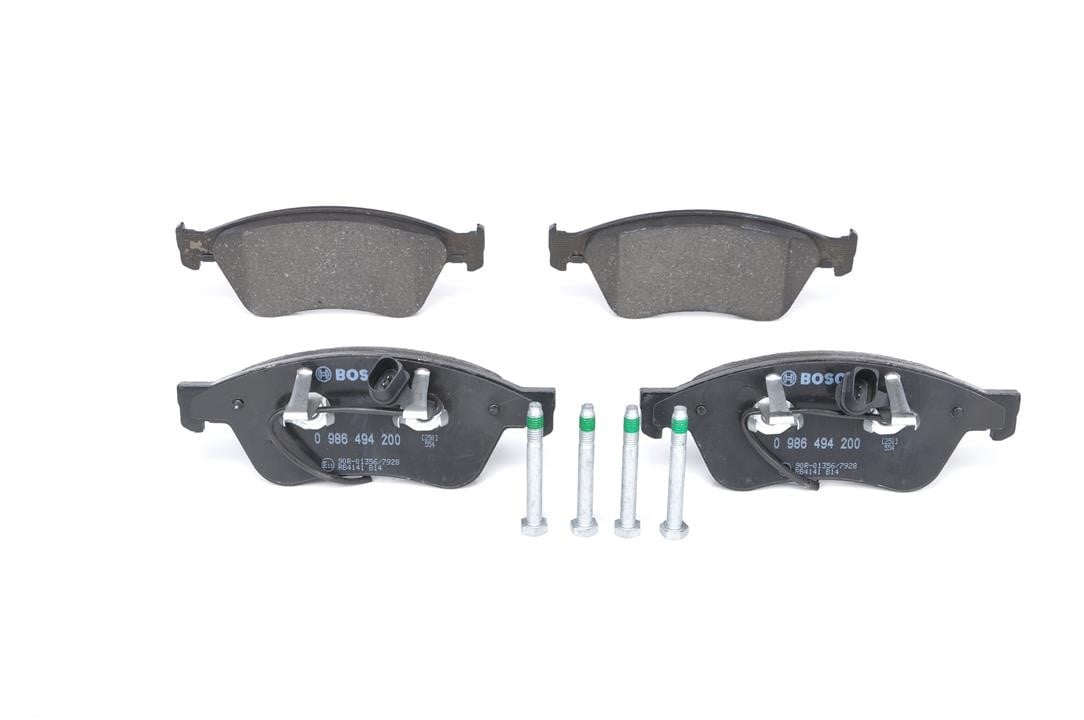 Bosch 0 986 494 200 Brake Pad Set, disc brake 0986494200