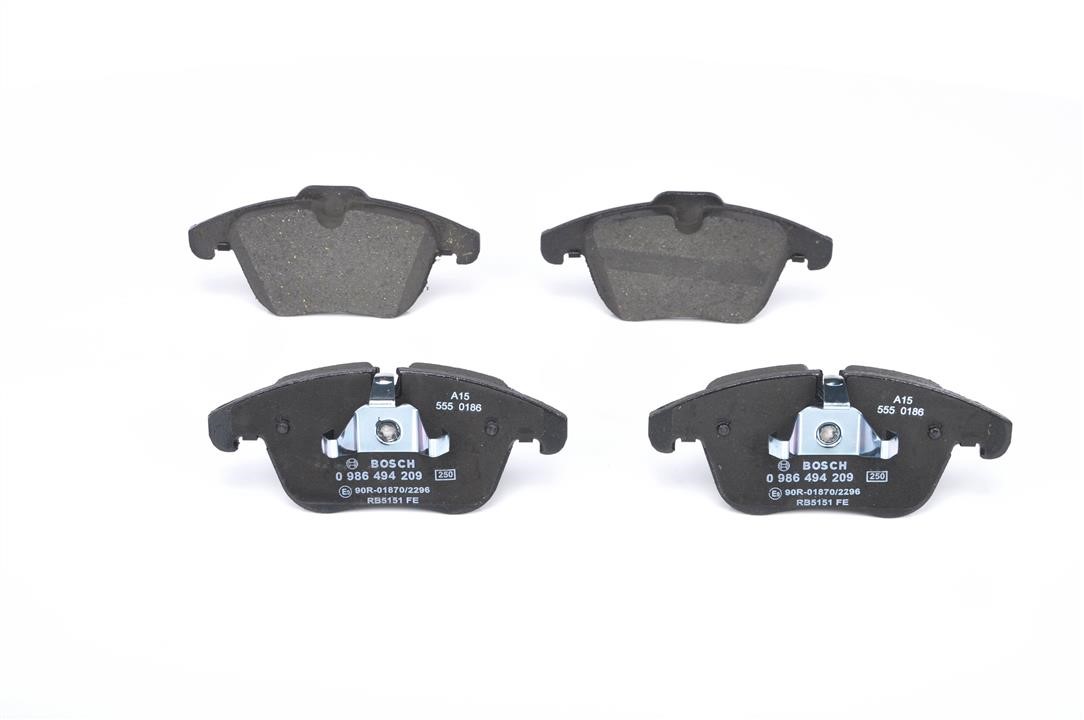 Bosch Brake pad set – price 239 PLN