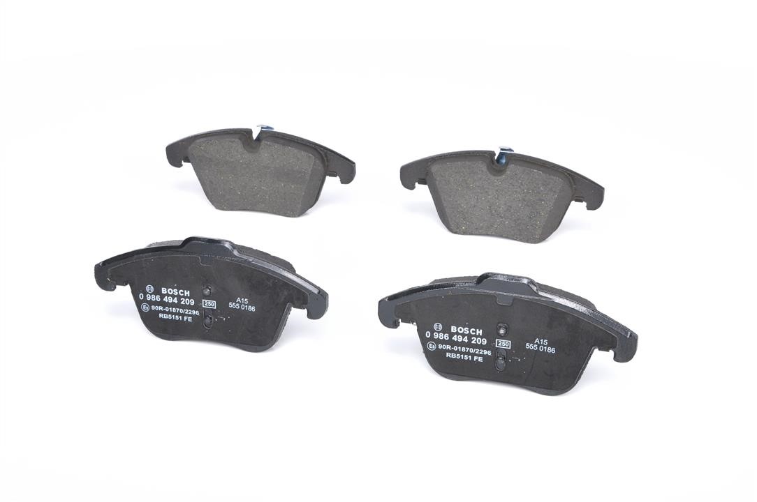 Brake pad set Bosch 0 986 494 209