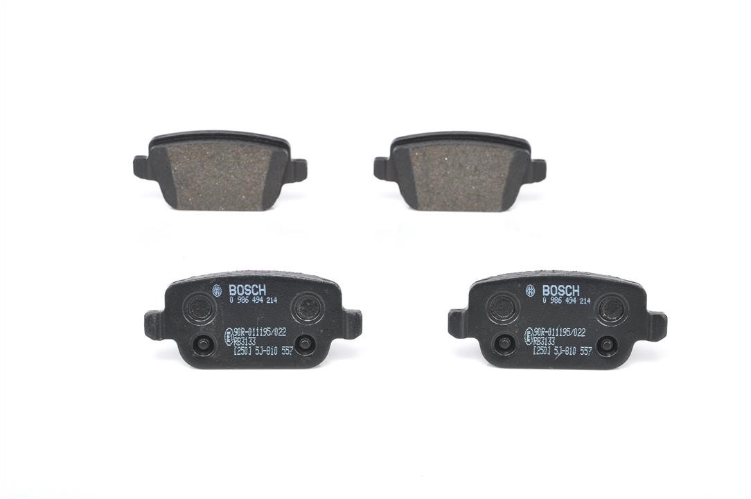 Bosch Brake pad set – price 164 PLN