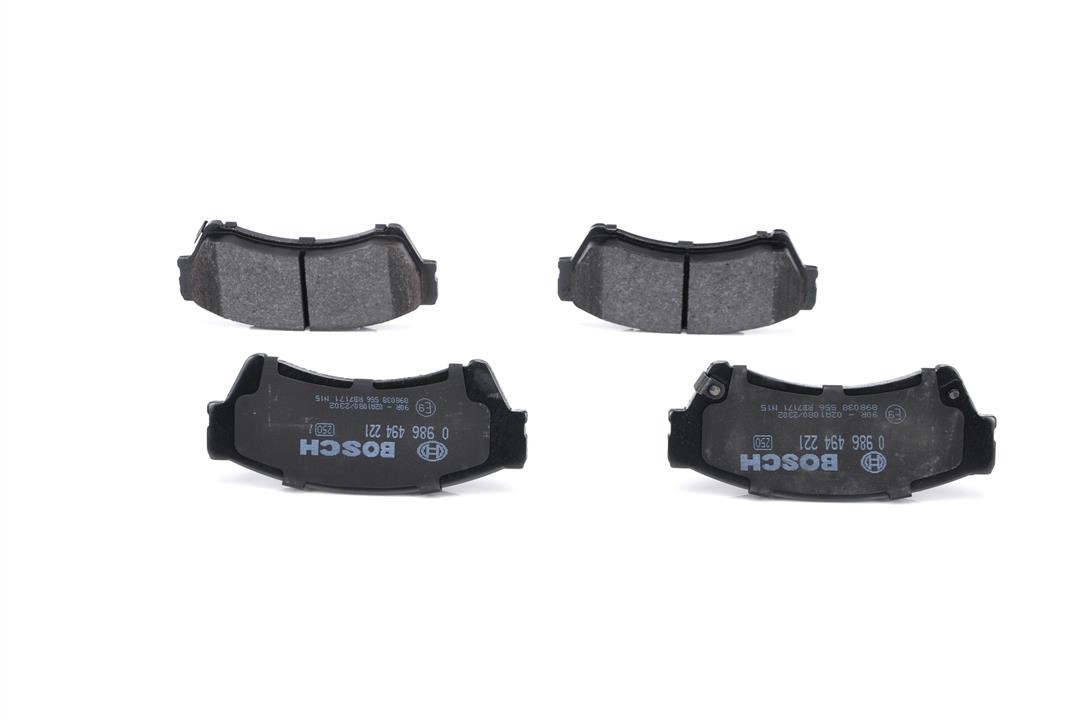 Bosch Brake pad set – price [object Object] PLN