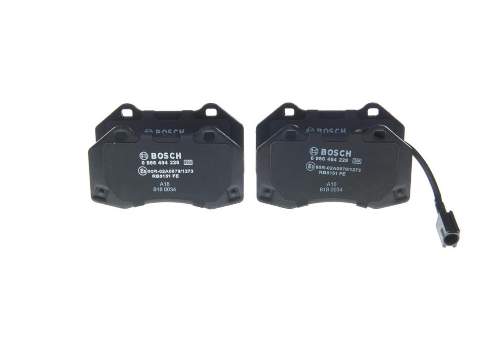 Bosch Brake pad set – price 197 PLN