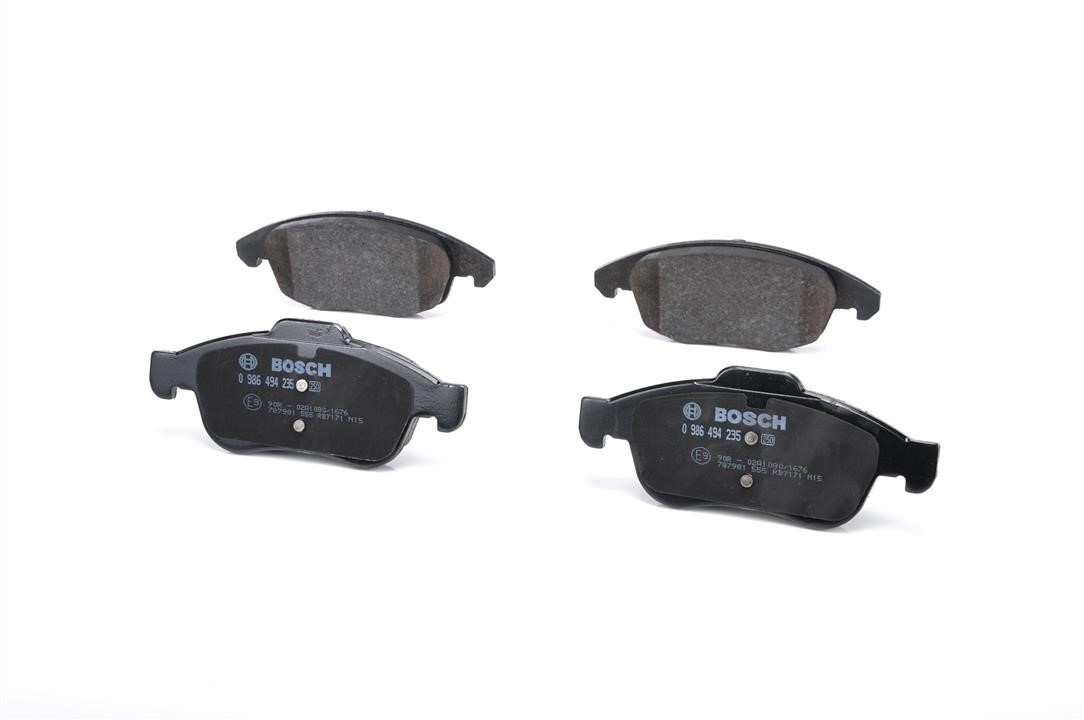 Brake pad set Bosch 0 986 494 235