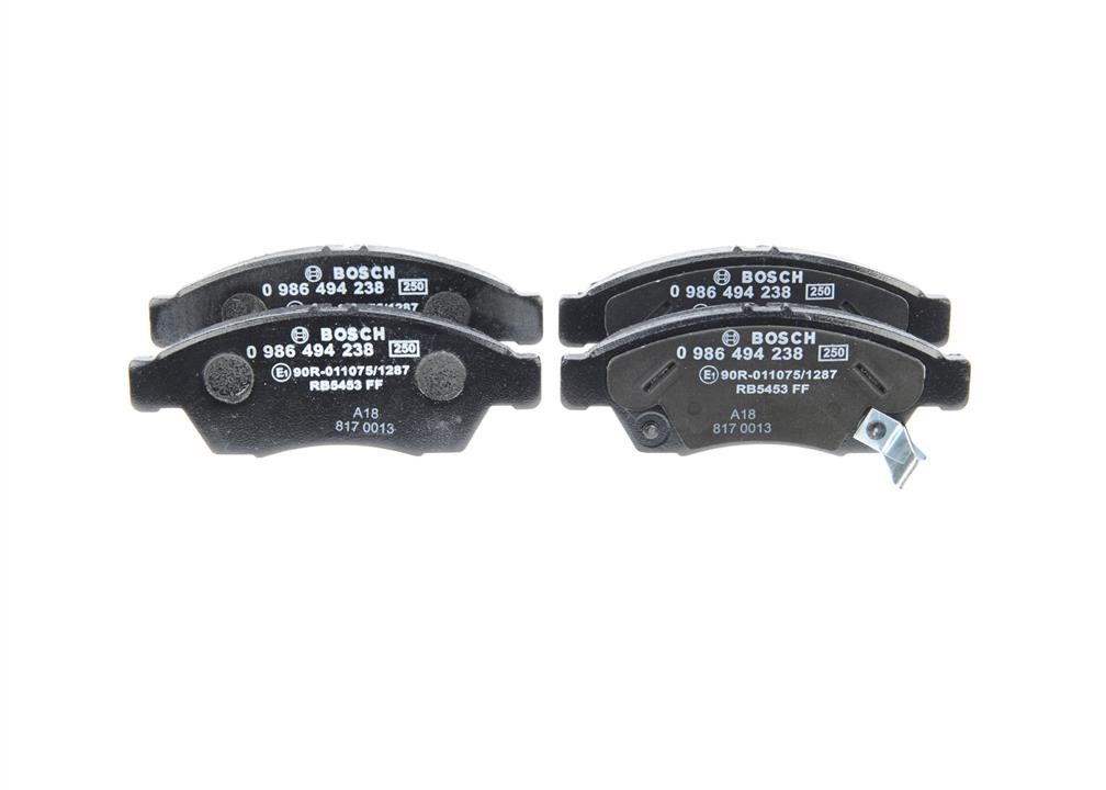 Bosch Brake pad set – price [object Object] PLN