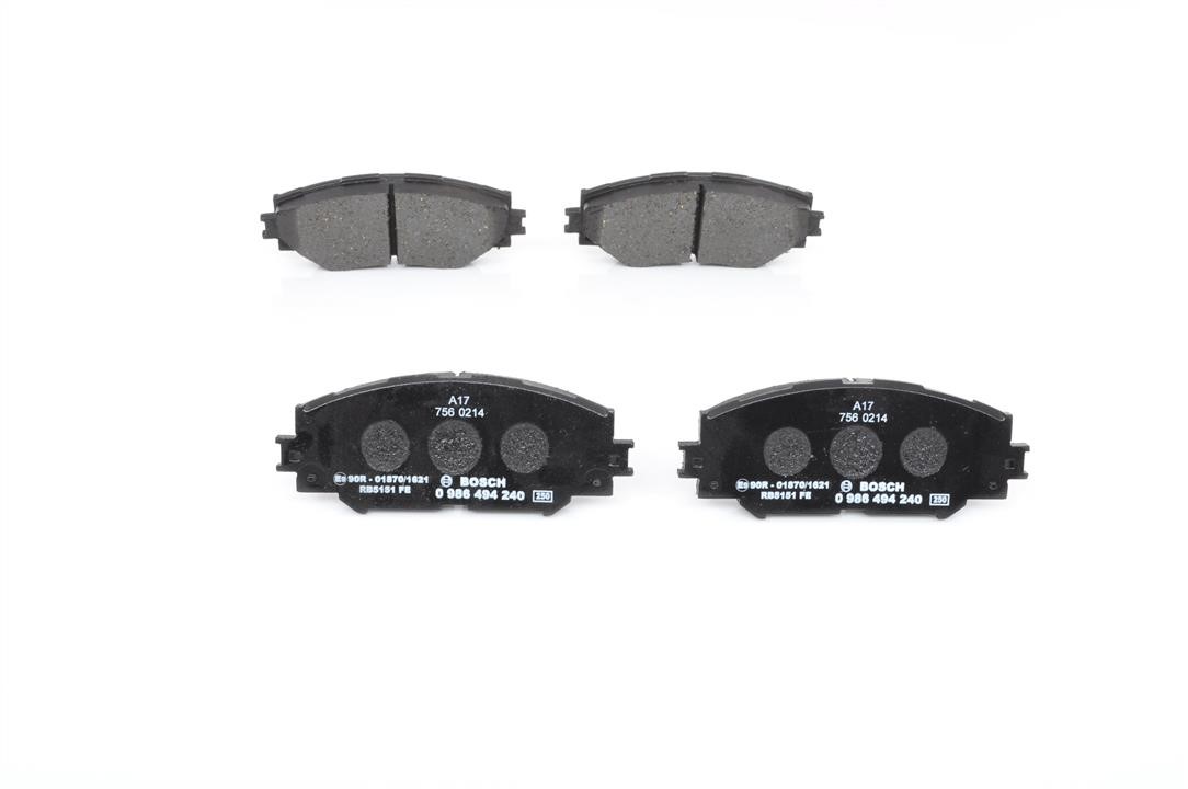 Bosch Brake pad set – price 132 PLN