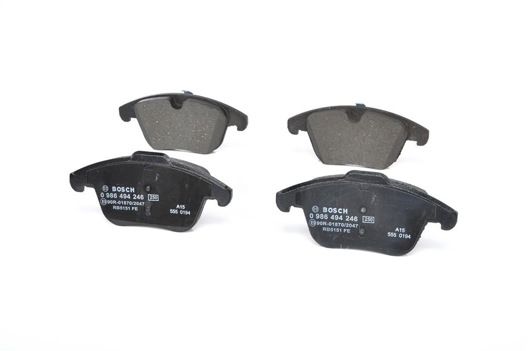Brake pad set Bosch 0 986 494 246