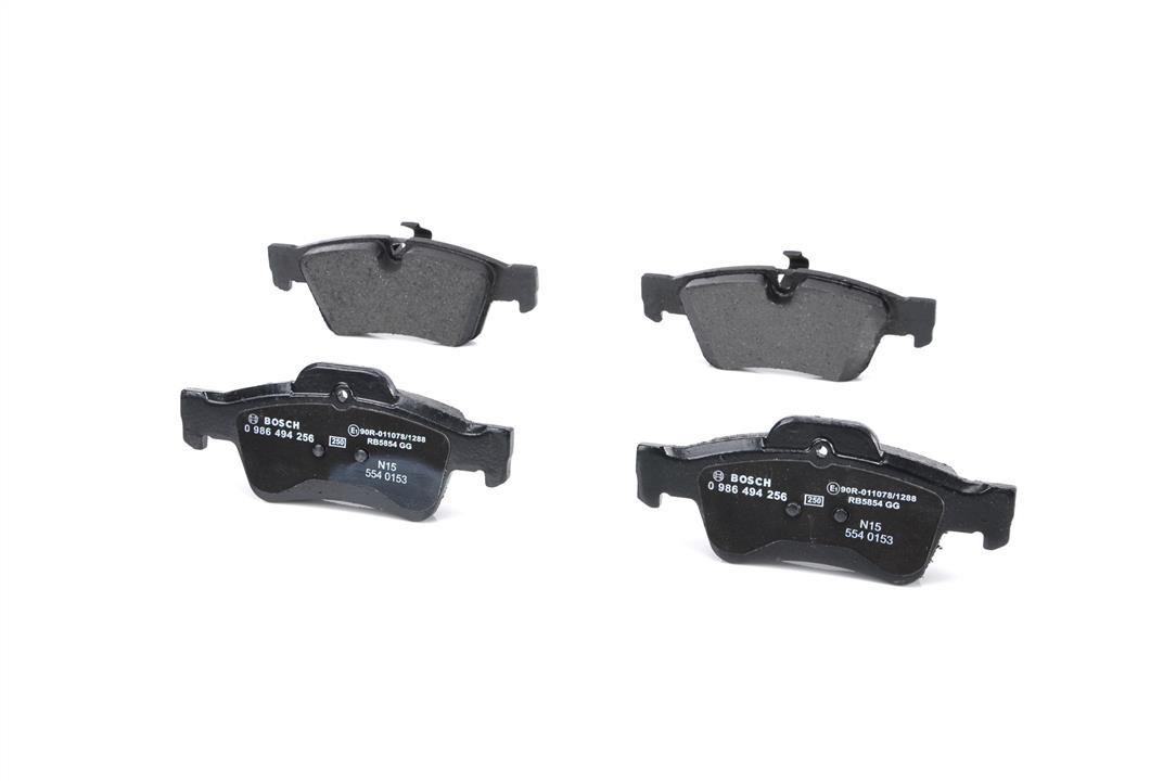 Brake pad set Bosch 0 986 494 256