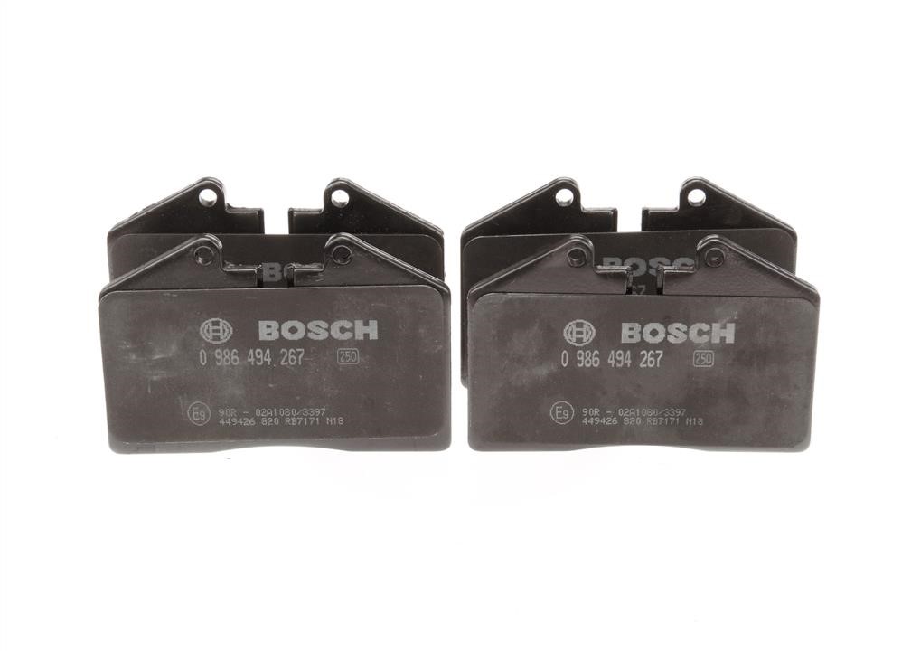 Bosch Brake Pad Set, disc brake – price 124 PLN