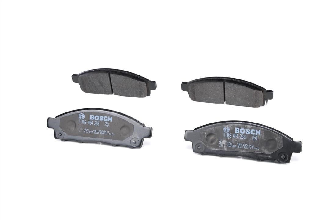 Brake pad set Bosch 0 986 494 268