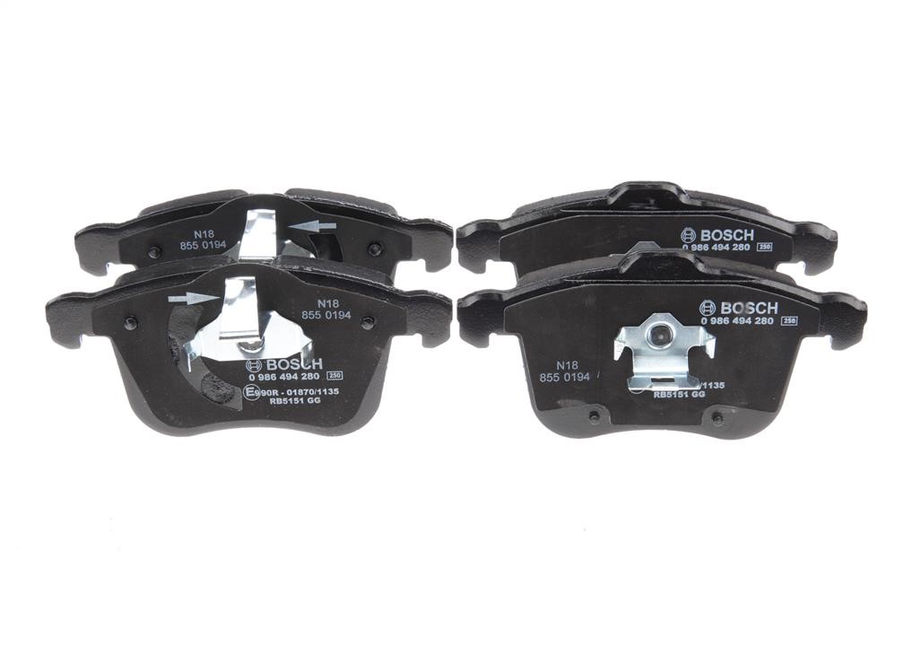 Bosch Brake pad set – price 190 PLN