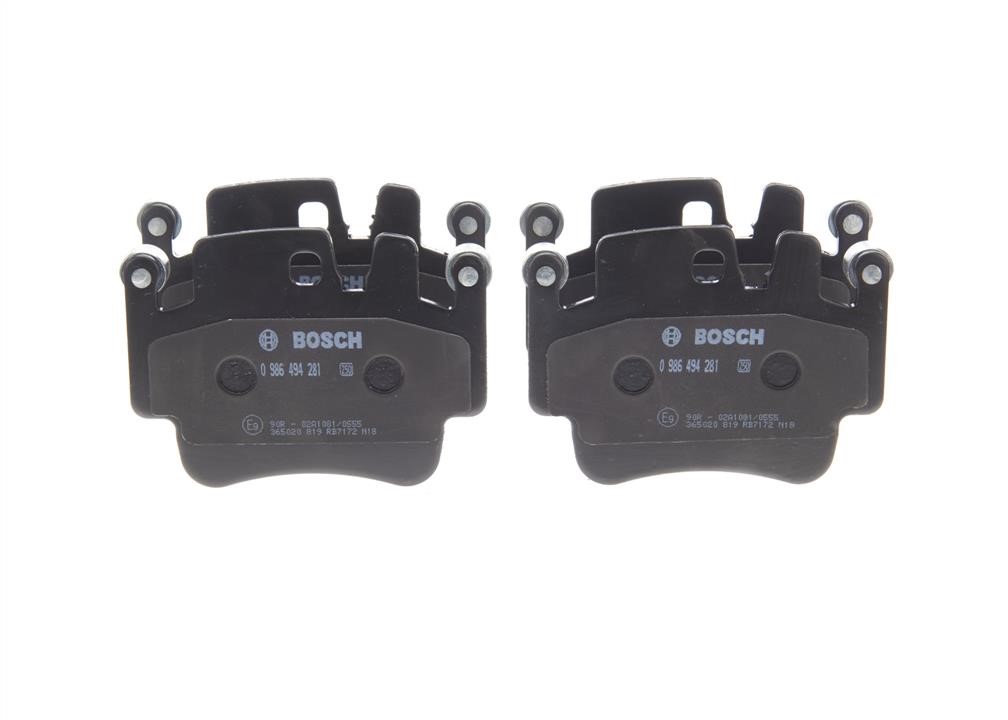 Bosch Brake pad set – price 227 PLN