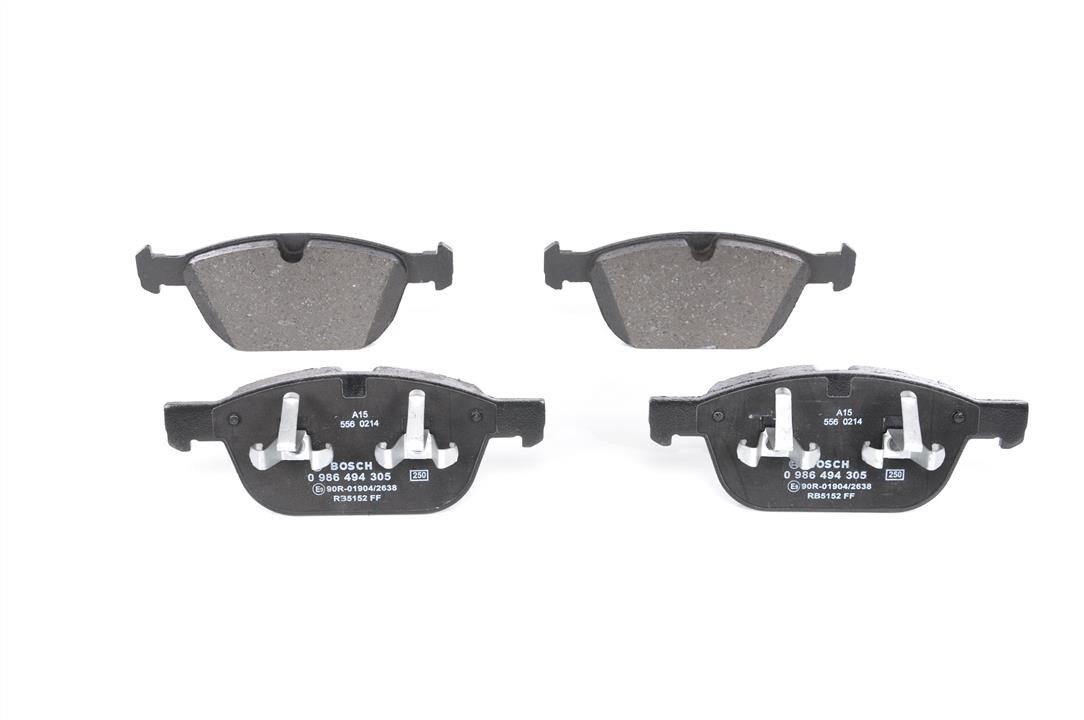 Bosch Brake pad set – price 209 PLN