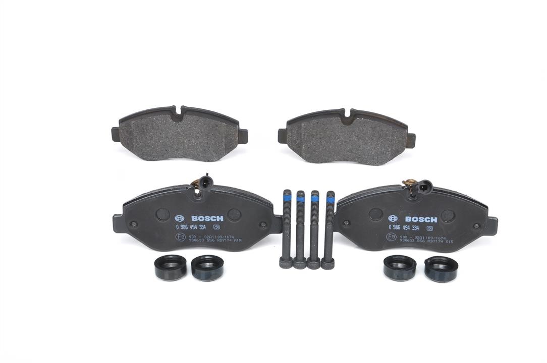 Bosch Brake pad set – price 176 PLN