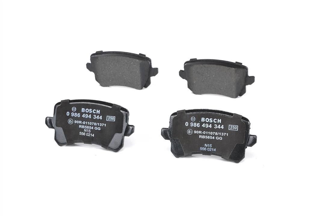Brake pad set Bosch 0 986 494 344