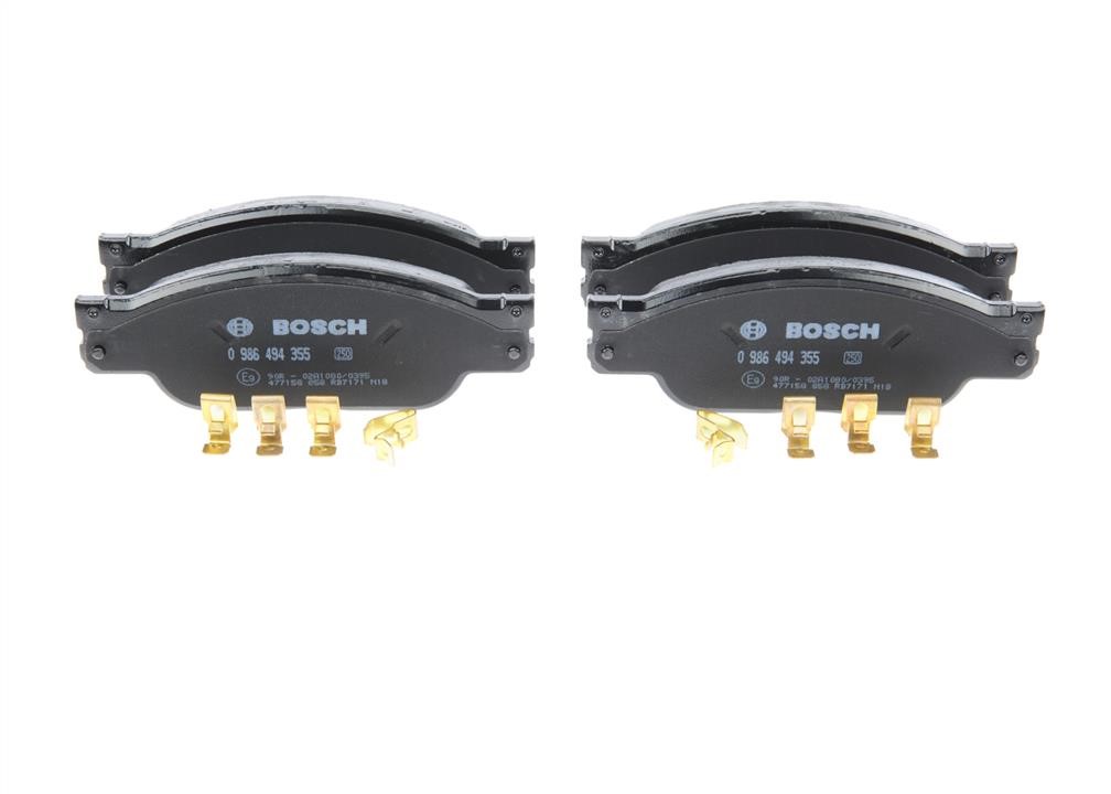 Bosch Brake pad set – price 208 PLN