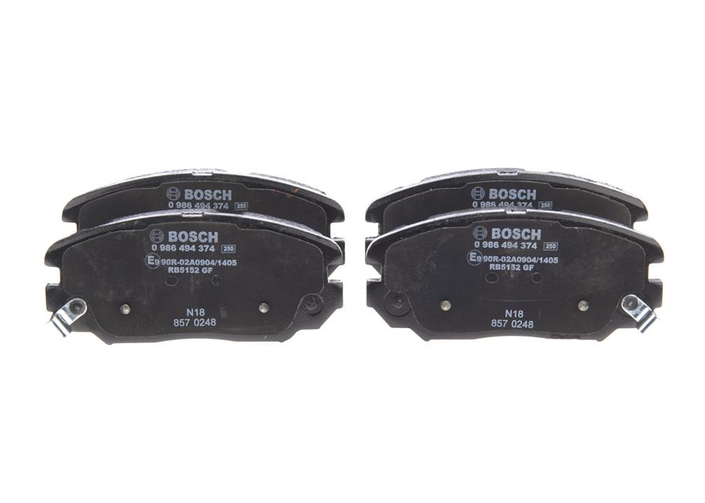 Bosch Brake Pad Set, disc brake – price 180 PLN