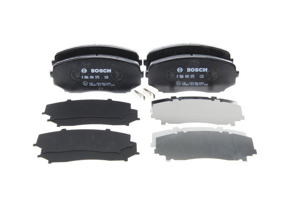 Bosch Brake pad set – price 222 PLN