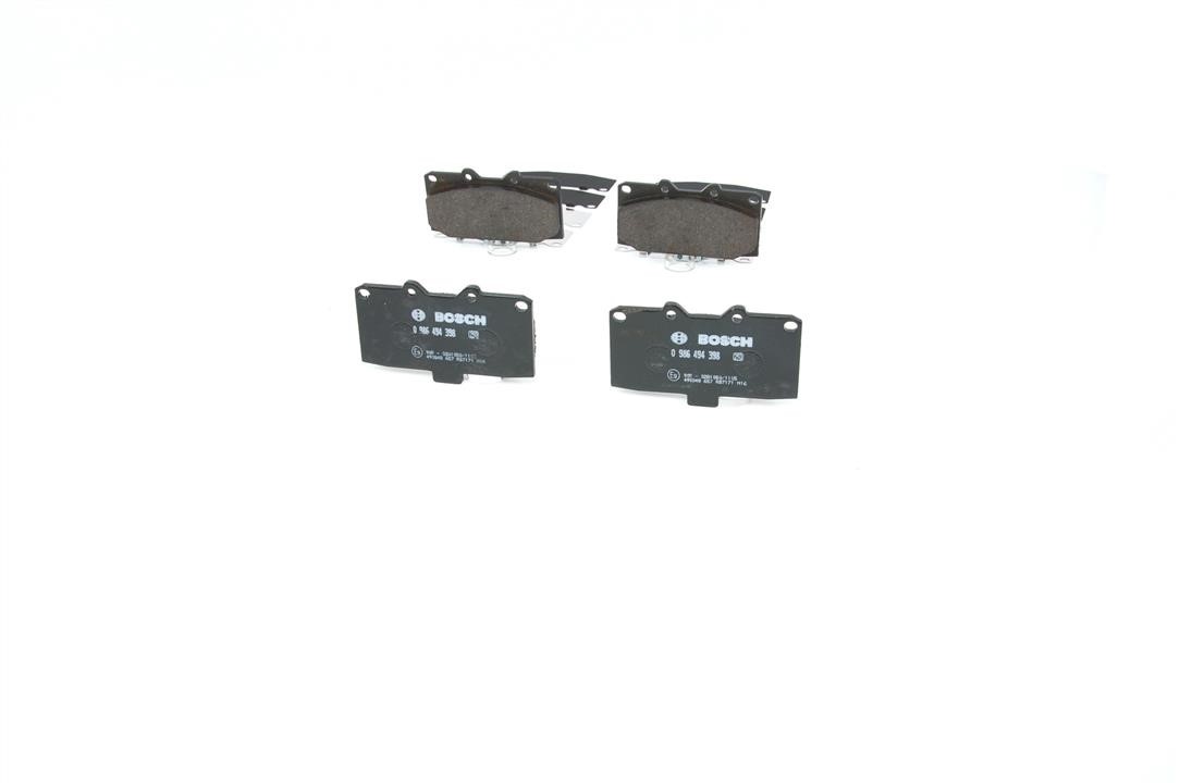Brake Pad Set, disc brake Bosch 0 986 494 398