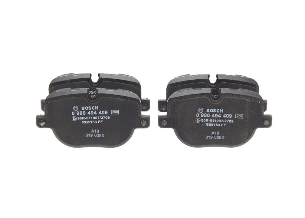 Bosch Brake pad set – price 165 PLN