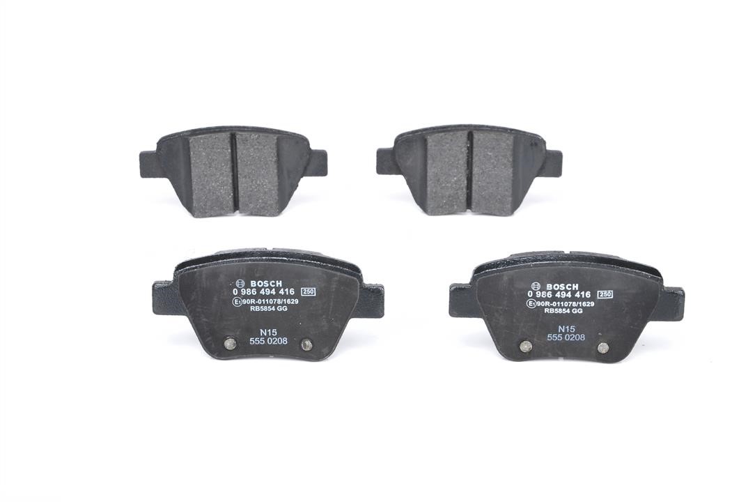 Bosch Rear brake pad set – price [object Object] PLN
