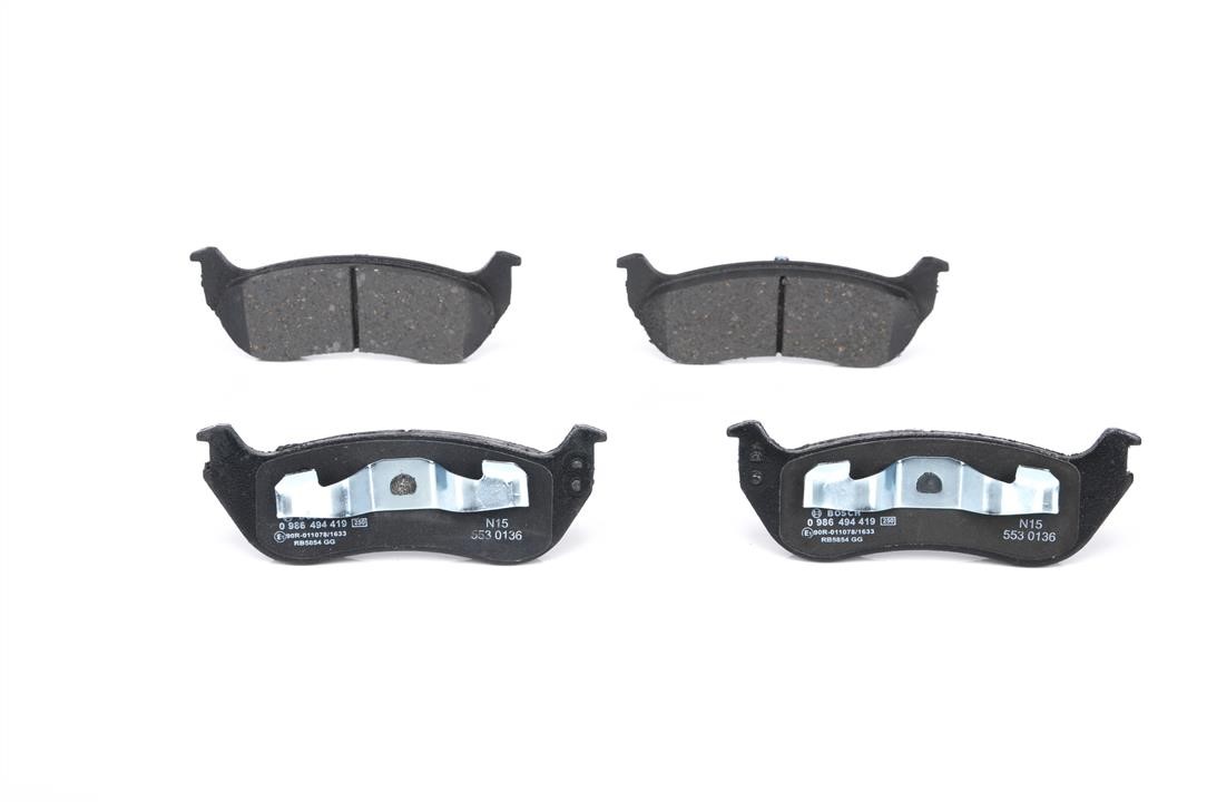 Bosch Brake pad set – price 143 PLN