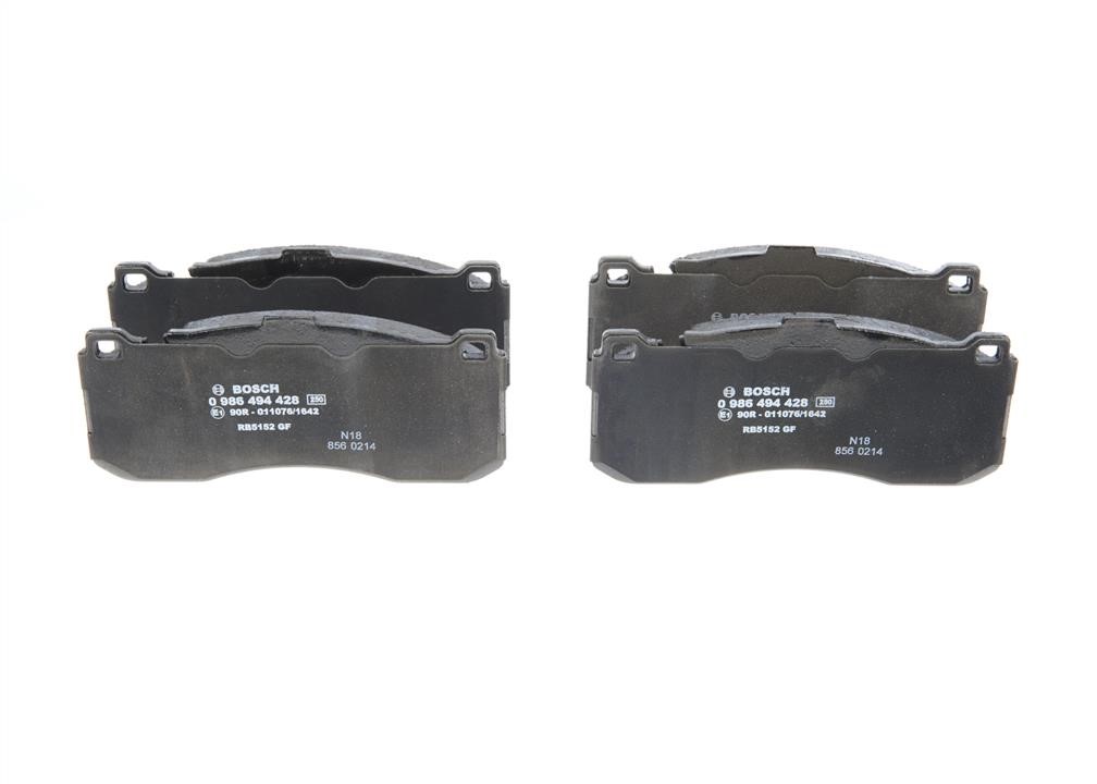 Bosch Brake pad set – price 256 PLN