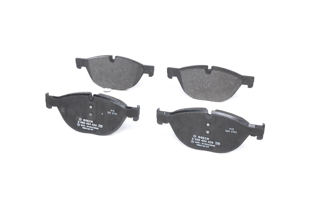 Brake pad set Bosch 0 986 494 429