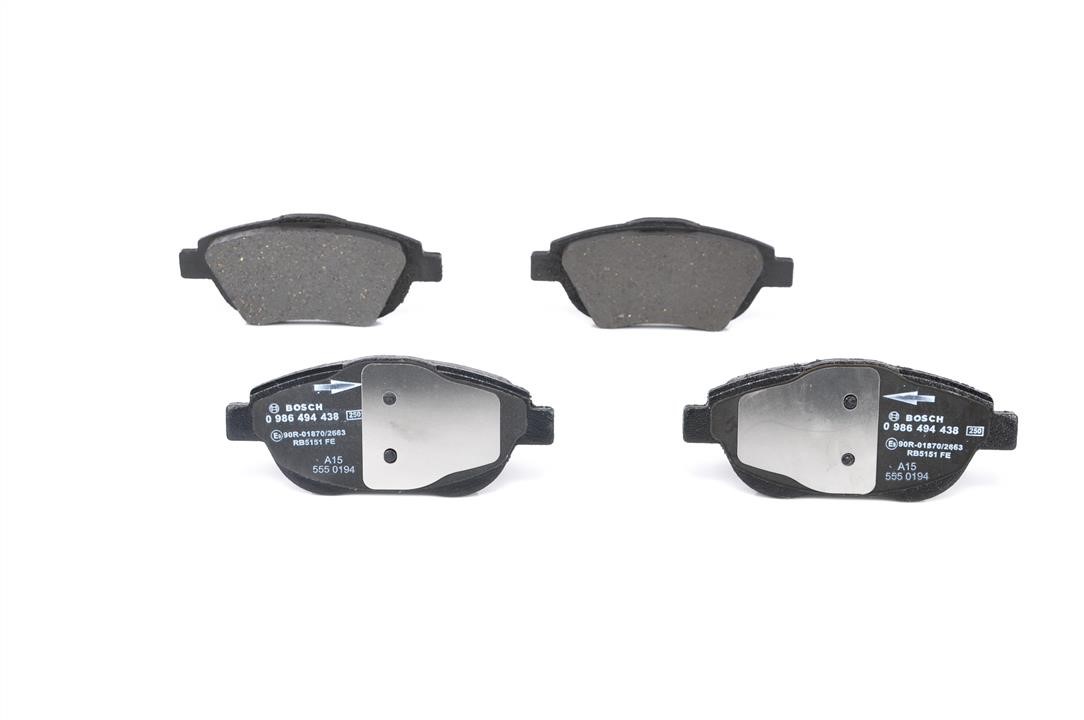 Bosch Brake pad set – price 191 PLN
