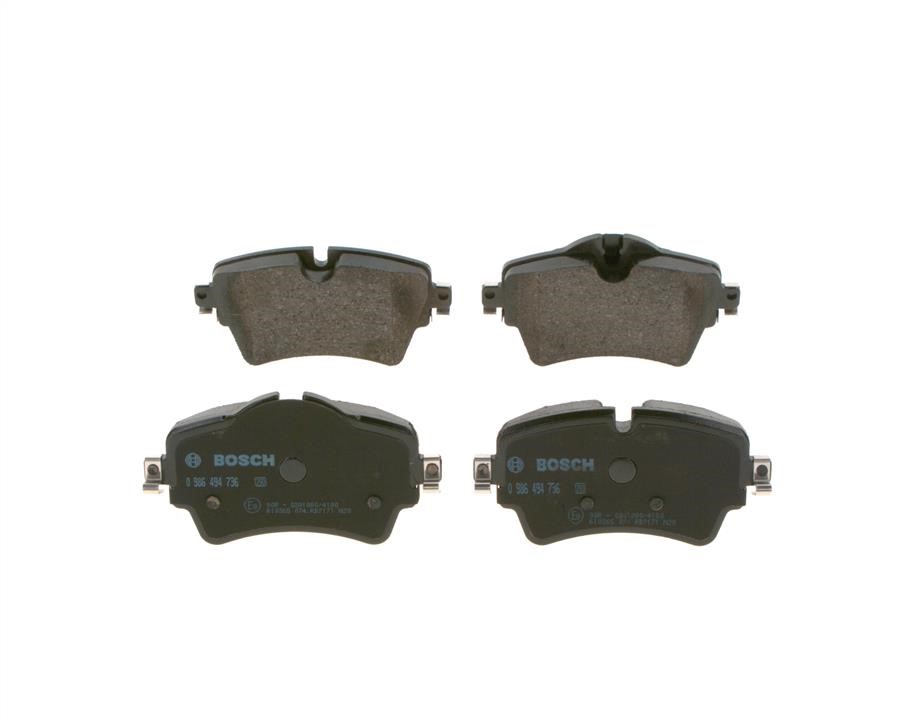 Bosch Brake pad set – price 236 PLN