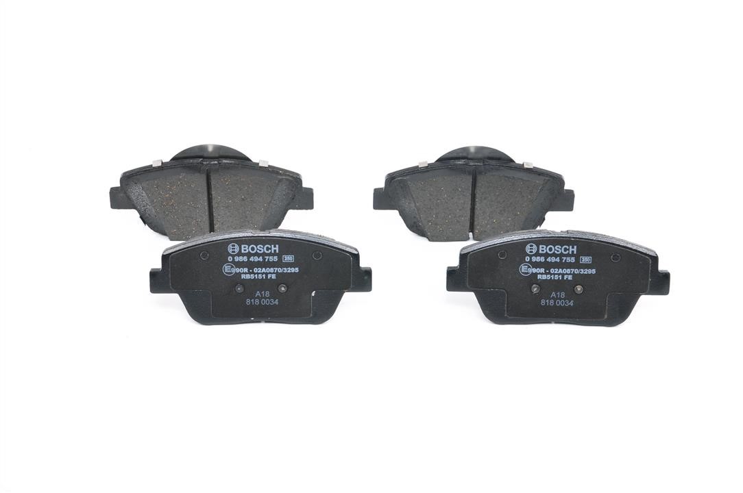 Bosch Brake pad set – price 155 PLN