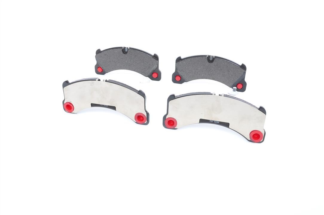Brake pad set Bosch 0 986 494 757