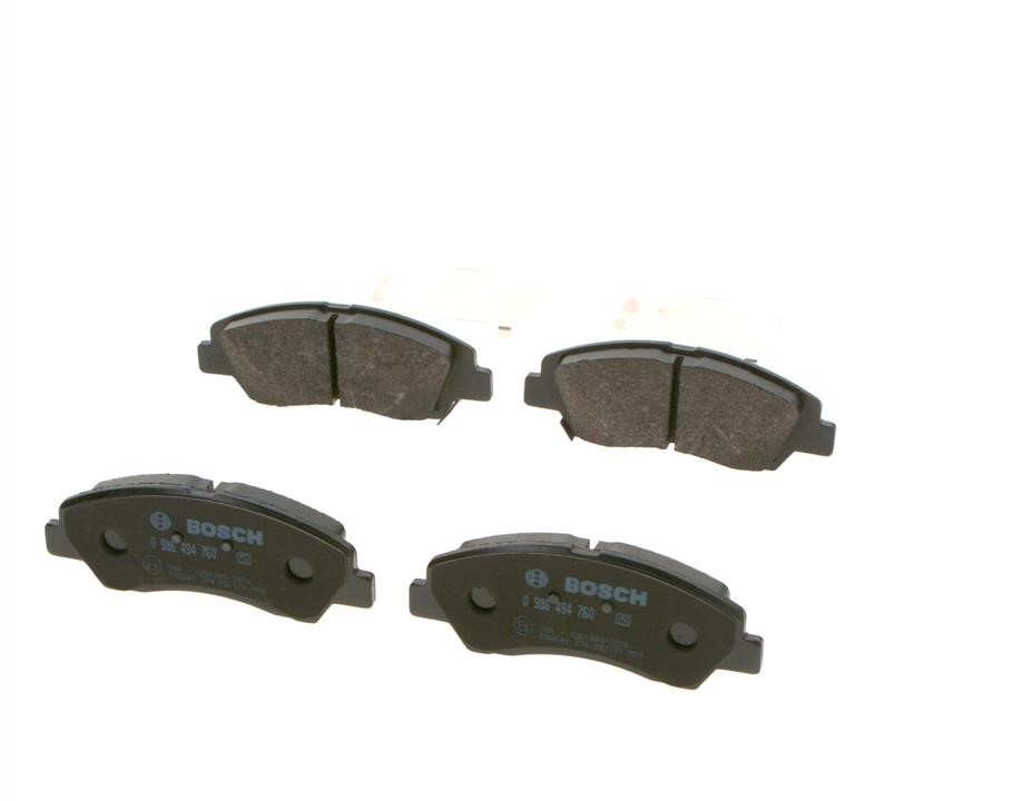 Brake pad set Bosch 0 986 494 760