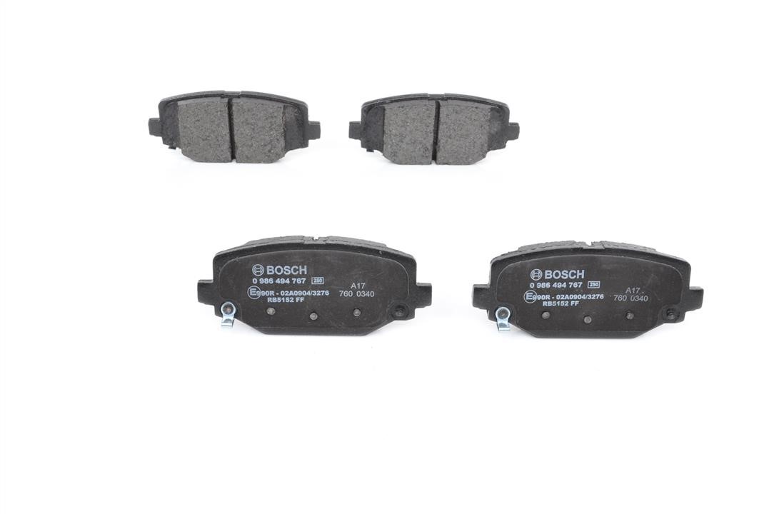 Bosch Brake pad set – price 202 PLN