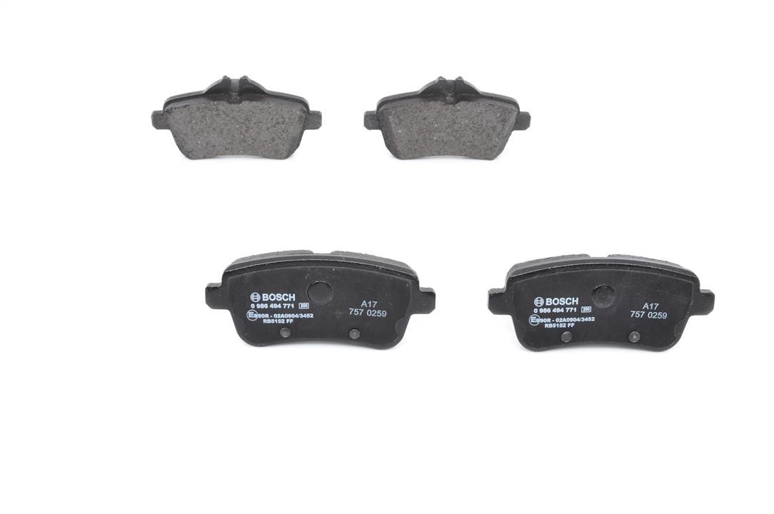 Bosch Brake pad set – price 183 PLN