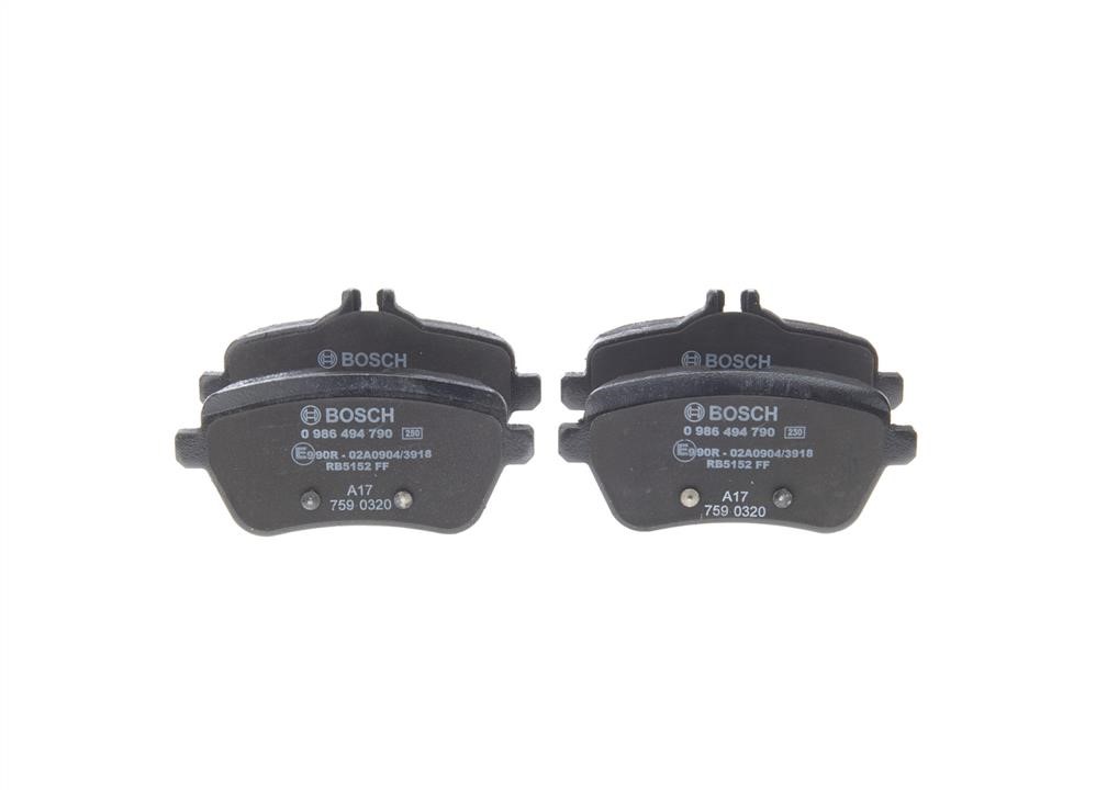 Bosch Brake pad set – price 162 PLN