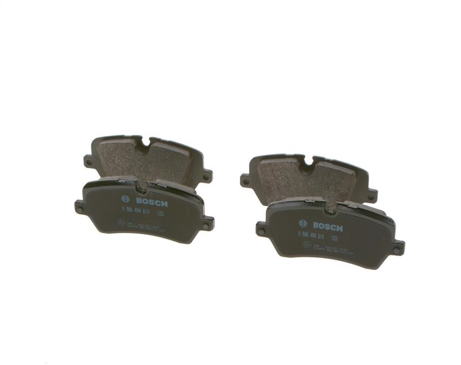 Brake pad set Bosch 0 986 494 810