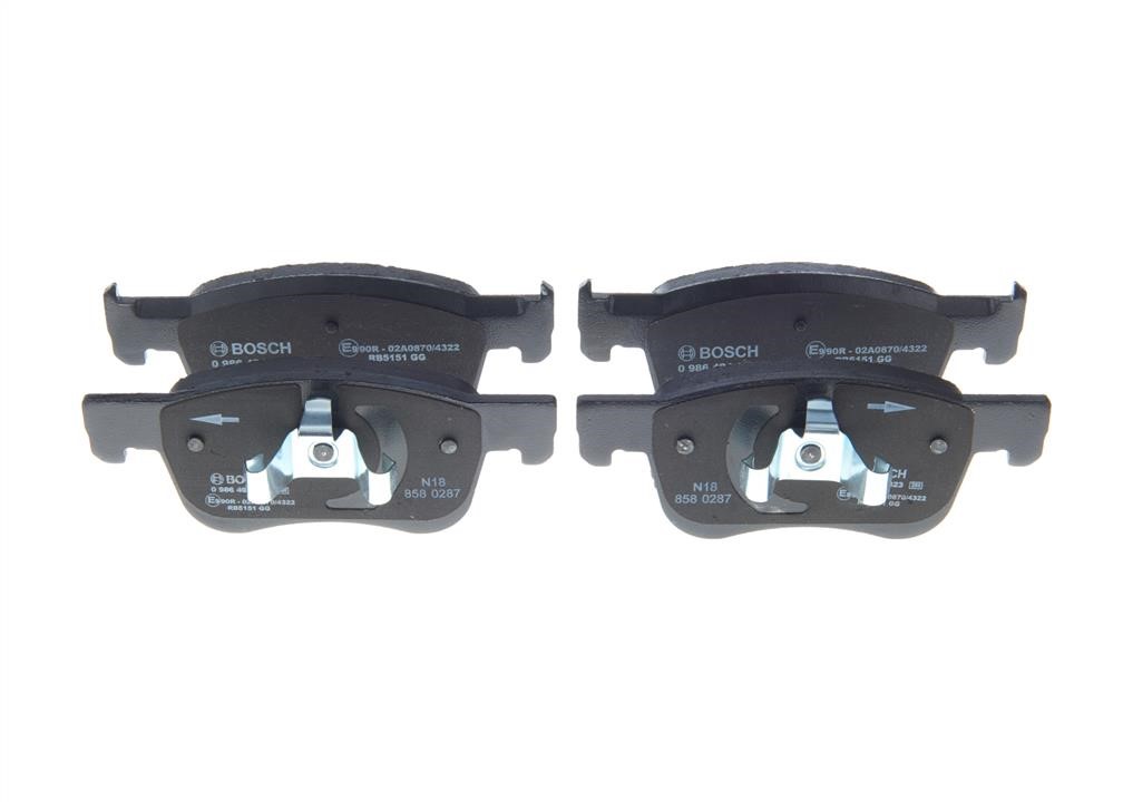 Bosch Brake pad set – price 195 PLN