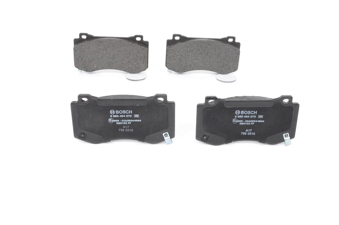 Bosch Brake pad set – price 242 PLN