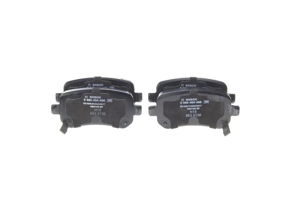 Bosch Brake pad set – price 164 PLN