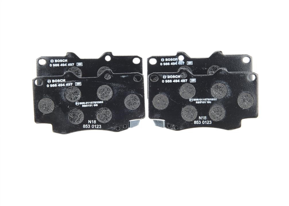 Bosch Brake pad set – price 133 PLN