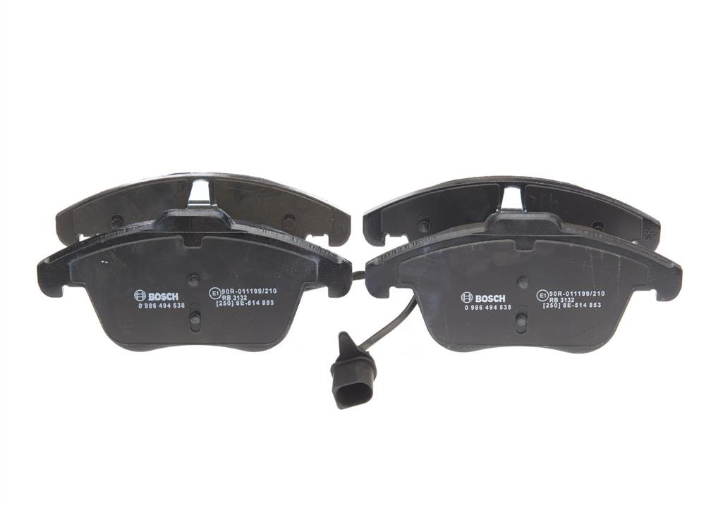 Bosch Brake pad set – price 210 PLN
