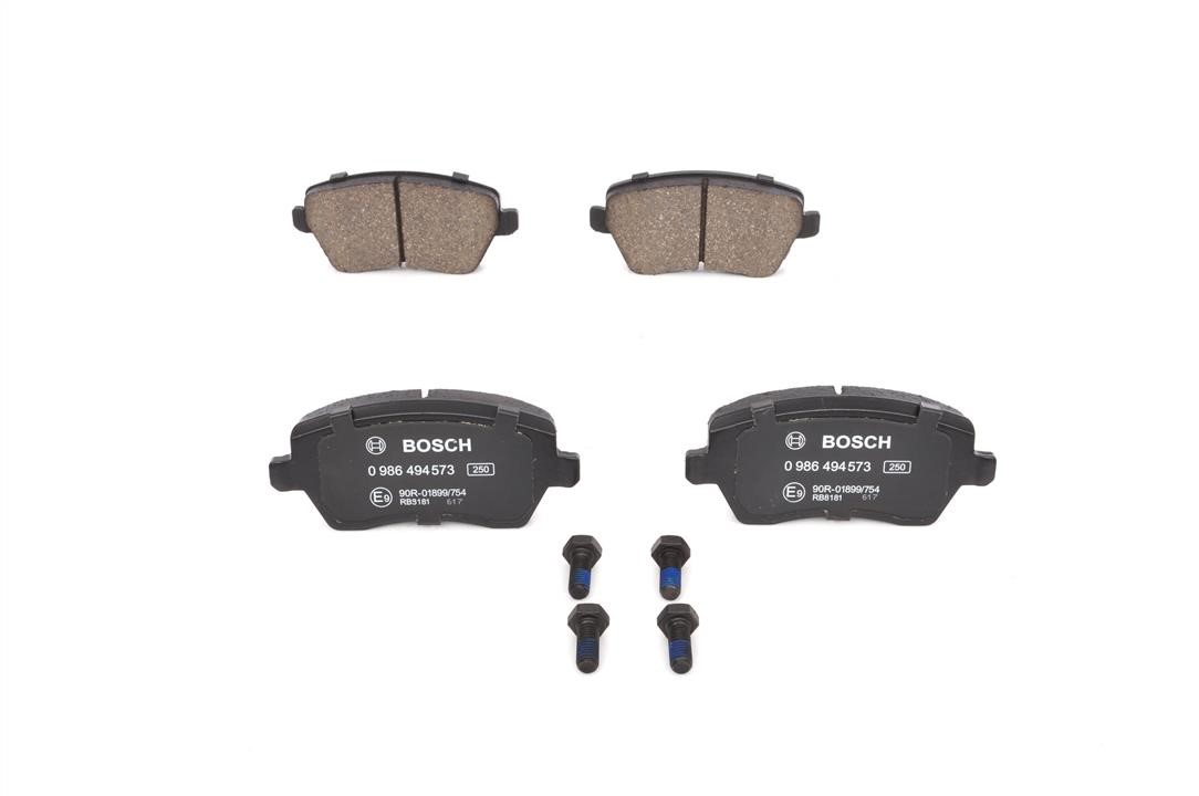 Bosch Brake pad set – price 126 PLN