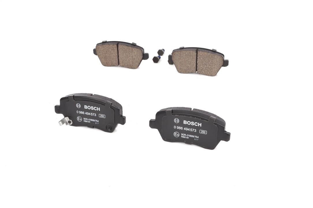 Brake pad set Bosch 0 986 494 573