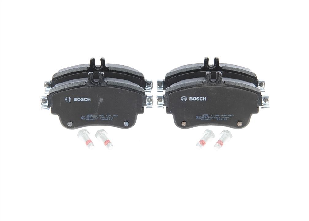 Bosch Brake pad set – price 157 PLN