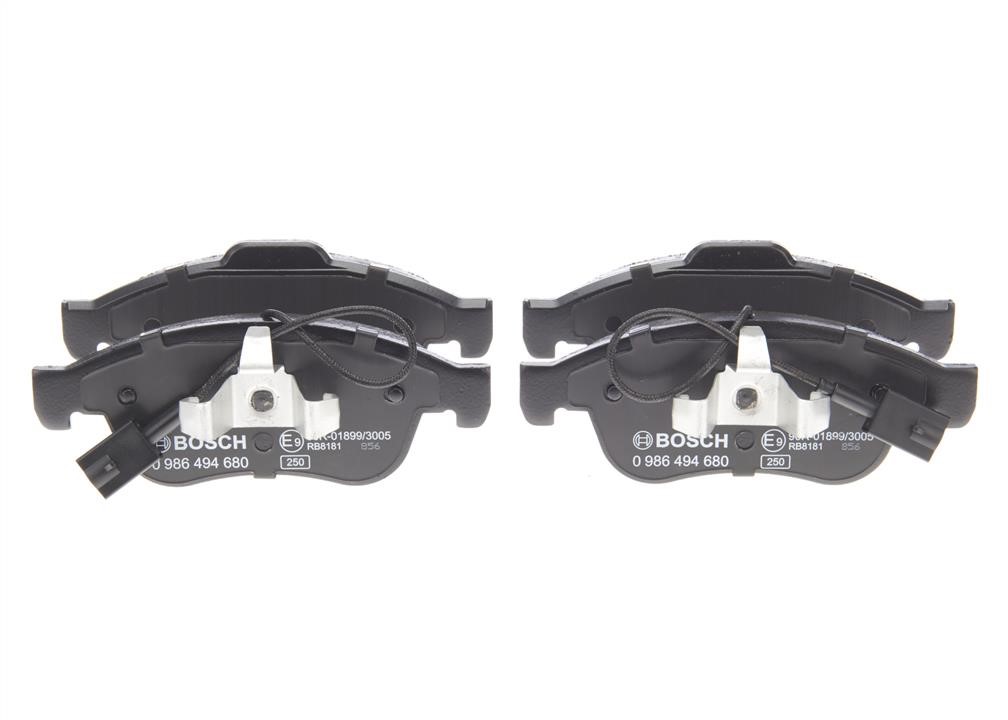 Bosch Brake pad set – price 200 PLN