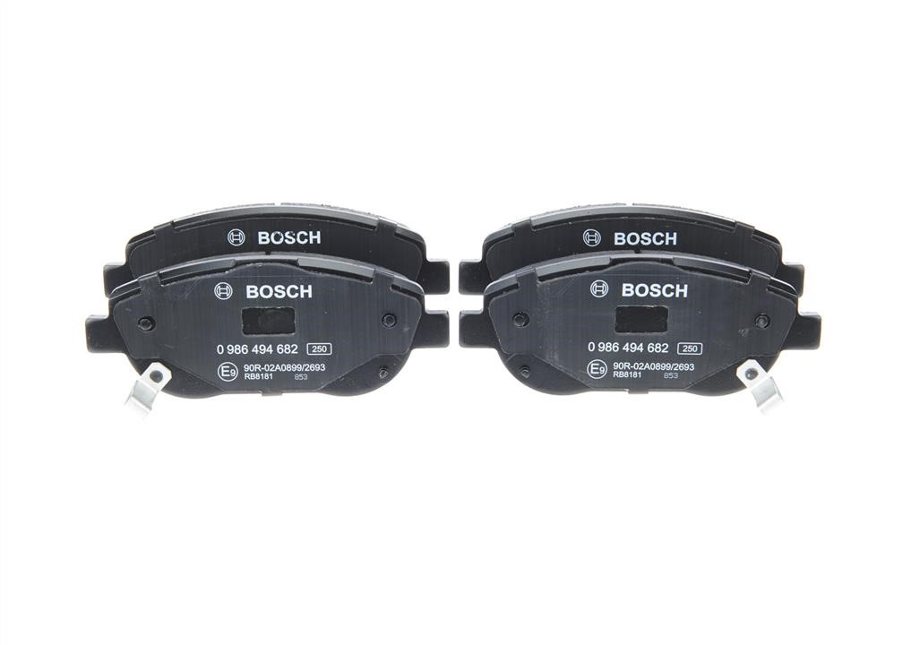Bosch Brake pad set – price 265 PLN