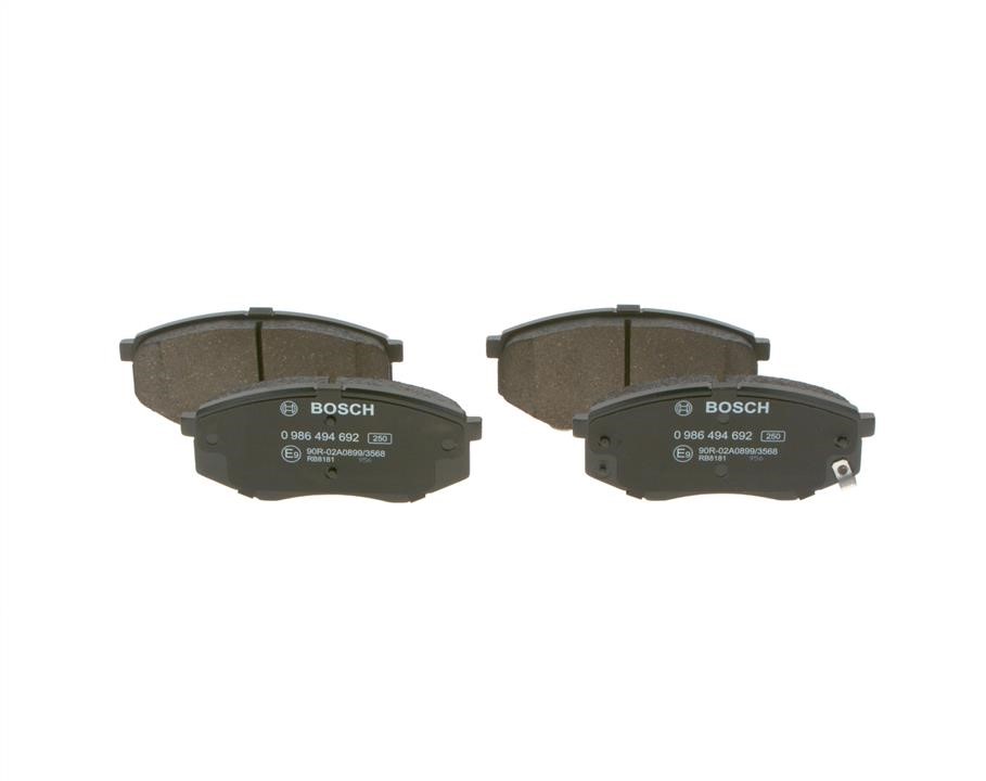 Bosch Brake pad set – price 138 PLN